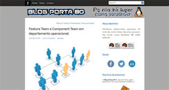Desktop Screenshot of blogporta80.com.br