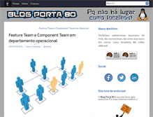 Tablet Screenshot of blogporta80.com.br